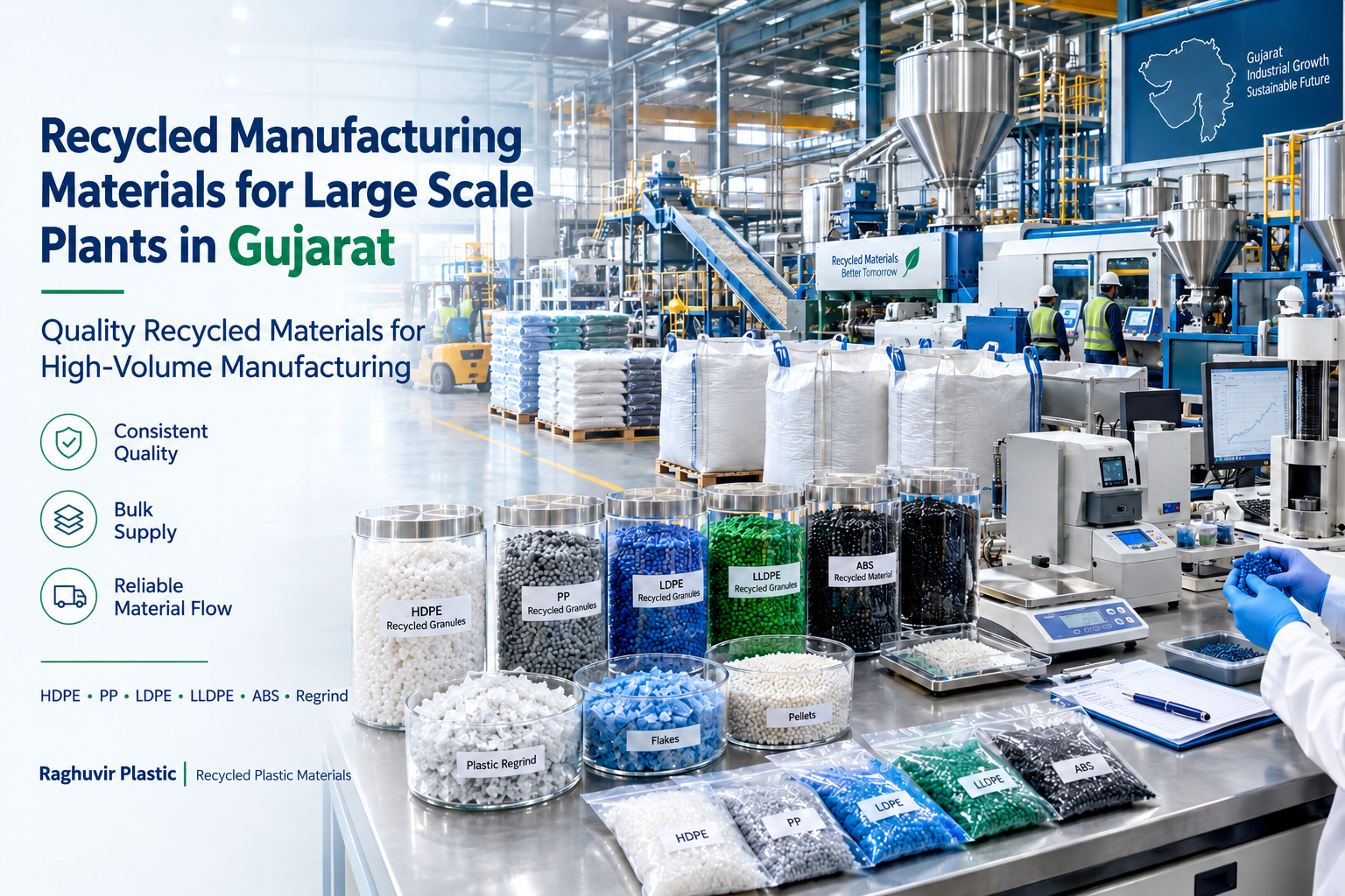 recycled manufacturing materials